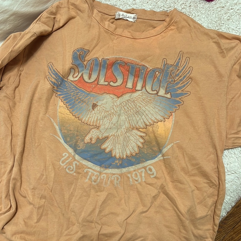 tshirt from altar'd state, brown and oversized